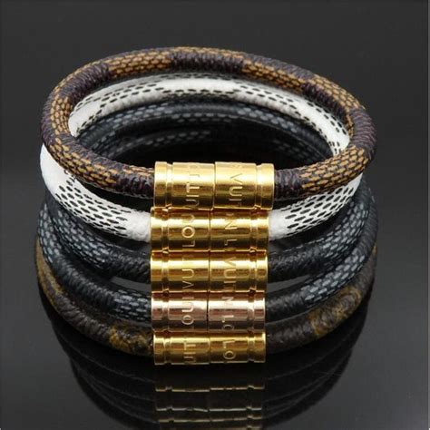 louis vuitton men's bracelets|men's designer bracelets Louis Vuitton.